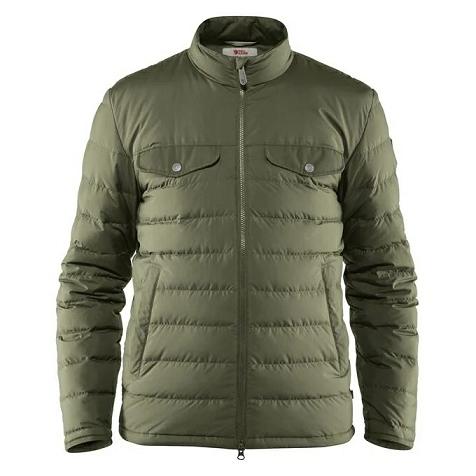 Fjallraven Greenland Pehelykabát Hungary - Zöld Kabát Zöld RWN543621